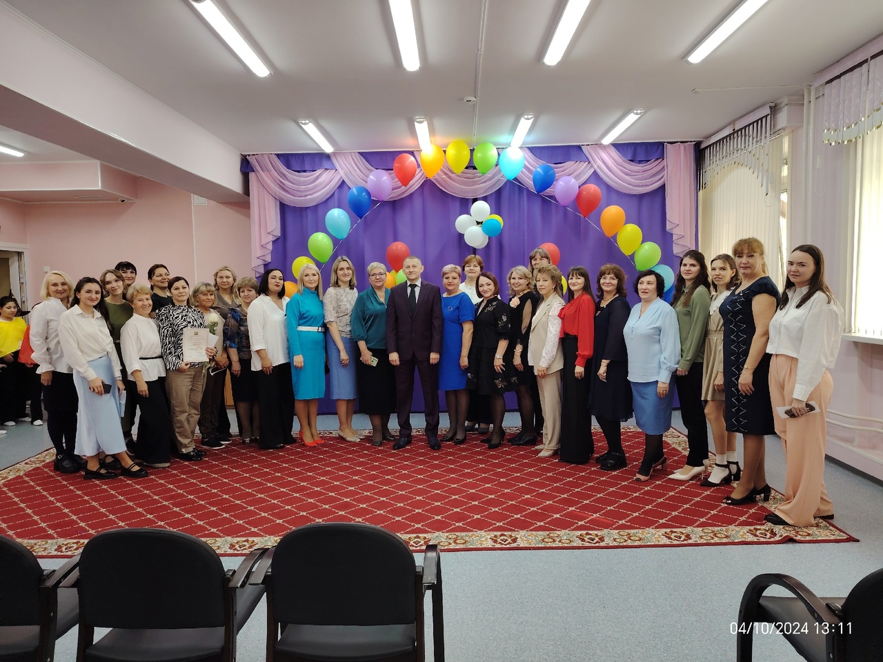 Концерт ко Дню учителя.